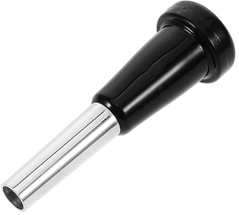 Trompetenmundstück 7c aus Metall und Abs, Schwarz für Anfänger | Arbeitssparendes Design, Bequemer Sitz, Passend für Übung und Auftritt