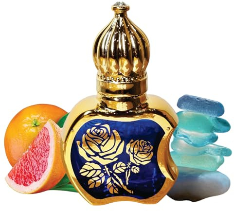 Sapphire's Choice Invictas Perfume oil | Invictas For Men Perfume Oil 10 ml |Orange,Grapefruit and Patchouli Fragrance | Long-Lasting Perfume oil For Men Made in UK