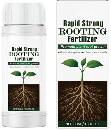 Fertilizzante per Piante | Concime Liquido per Piante da Appartamento in Vaso - Soluzione Solubile 100g per Rapida Propagazione di Agrumi Orchidea Monstera Cactus Succulente Pothos