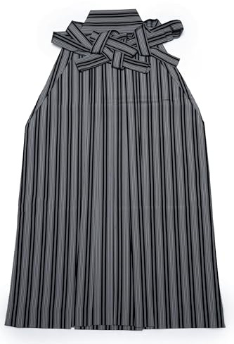 DEAR VANILLA Authentic Japanese Andon Hakama 90cm Men's Kimono Pants/Skirt Made in Japan HKM-0145 Grey