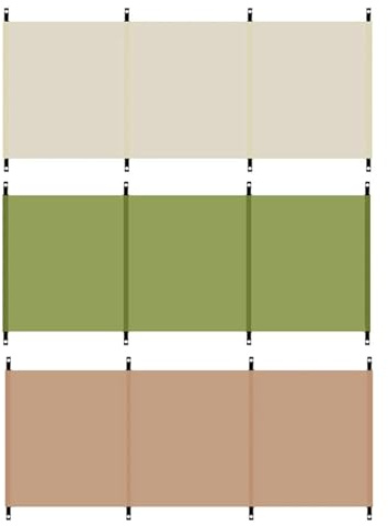 ZYFHYU Pantalla contra el Viento de Playa Parabrisas de Camping portátil y Plegable Tela Oxford 210D for Exteriores, Pantalla privacidad(White) no Pole