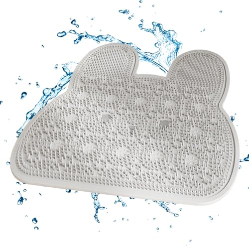 Brosse À Pieds Pour Douche,Nettoyeur En Silicone Monté Au Mur,Tapis Brosse À Pieds En Silicone Pour Douche | Pour Adultes Personnes Âgées Famille Maison Sol Appartement
