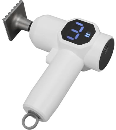 Cosiki Batticarne Elettrico a 6 Velocità, Batticarne Regolabile con Testa in Acciaio Inossidabile 304, Ideale per Bistecca, Pollo e Maiale