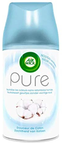 Airwick Pure Softness of Cotton Lot de 6 recharges pour Freshmatic Max 250 ml