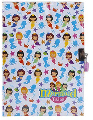 My Very Own Book of Secrets Abschließbares Geheimnis Meerjungfrau Tagebuch, Meerjungfrauen-Thema, persönliches Tagebuch zum Aufschreiben von Geheimnissen, Gedanken und Wünschen