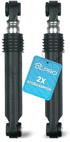 DL-pro 2x Amortiguador 100N Compatible con Samsung DC66-00343G Amortiguador de Fricción Amortiguador de Vibración para Lavadora