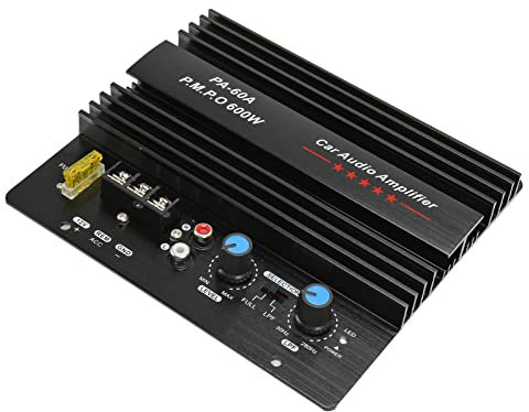 VBESTLIFE 600W Car High Power Amplifier Amp Board Powerful Bass Sub Woofer Board 12V, Excellent Dual IC Integrated Chip, Suitable for Most Cars