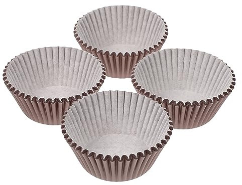 Hoement 400pcs Baking Parchment Paper Reusable Cupcake Cases for Baking Muffin Liners Paper Cupcake Liners Non-Toxic Fade-Resistant Colors