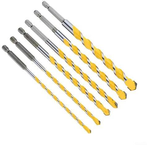 Professioneller Wolframkarbid-Bohrer, 160 mm Länge, für Fliesen und Stein (5 mm)