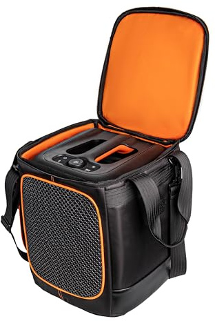 Hzycwgone Étui de Transport Portable Fourre Housse Robuste Sac de Voyage pour JBL PartyBox Encore/Encore Essential Haut-Parleur Portable avec Microphone,Noir