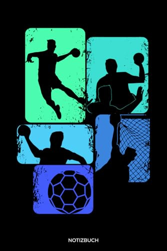 Handball: Notizbuch | Geschenk für Handballer | liniert