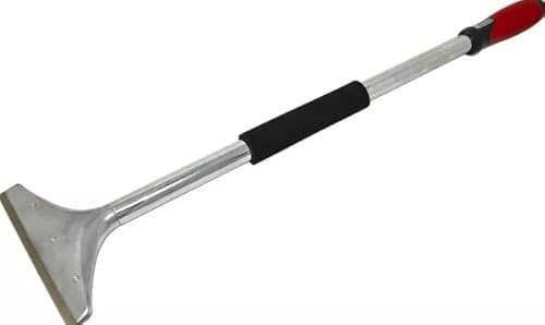 TRTO 6 Scraper with 24 Long Handle Extension Arm - Paint and Decorating Tool for Easy Surface Cleaning and Preparation