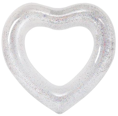 Flamingo, anello da nuoto gonfiabile, con flamingo, materasso ad aria per piscina, spiaggia e lago, divertimento per adulti, perfetto per estate, feste e vacanze, 114 cm, rosa