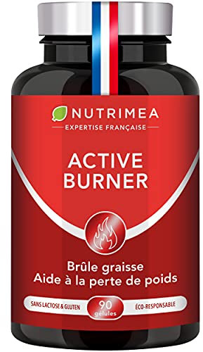 Active Burner | Integratore per Controllo del Peso | Con Fucus, Guaranà Zenzero e Carnitina | Energizzante | 60 Capsule Vegetali | Nutrimea