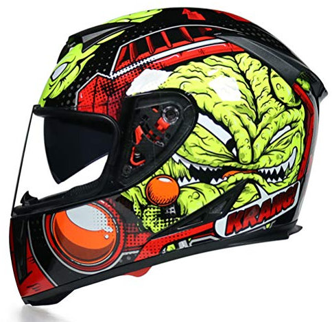 Motesen Motorcycle Helmet Full Face MTB Lock Extender Motorcycle Helmet Visor Tint Film Motocross Helmet Motorcycle Helmet Hook Motorcycle Helmet Covers Halloween