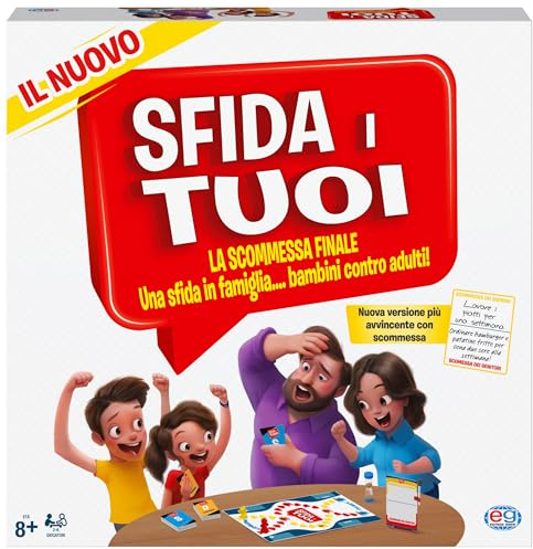 SPIN MASTER GAMES Verlag Spiele, Herausforderung I Toii, die letzte Sache, das Klassische Quiz-Brettspiel für Familien, eine Herausforderung für Kinder gegen Eltern, ab 8 Jahren