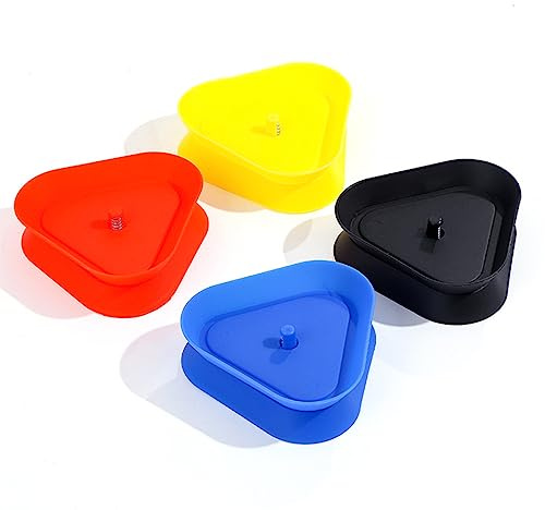SJBAUTYO Soporte para Naipes, 4 Piezas Sujeta Cartas Naipes, Titular de la Tarjeta de Juego, Soportes para Cartas de Juego Plástico UNO Soporte para Naipes Manos Libres para Niños y Personas Mayores
