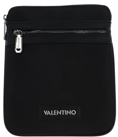 Valentino Herren Nik Re Schultertasche, Schwarz