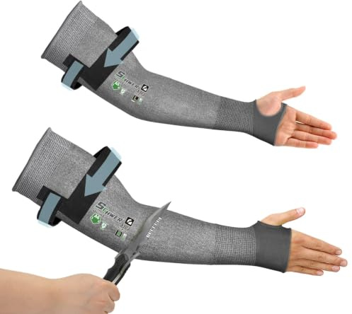Schwer Air-Skin Armstulpen für dünne Haut und Prellungen, ANSI A6, schnittfest