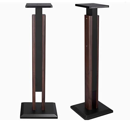 Pieds d'Enceintes Supports universels en métal pour haut-parleur satellite autoportant avec coussinet antidérapant, hauteur réglable 85-120 cm/33,4-47,2, pour système de son surround, home cinéma, B