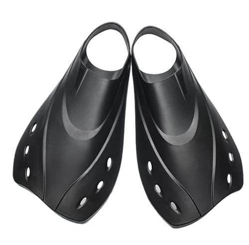 AYWTIUN Flossen Schwimmtraining Flossen Komfortable Taucherflossen Kompakte Kurze Flossen Schwimmtraining Flossen Ergonomische Komfortable Schwimmen Und(XL)