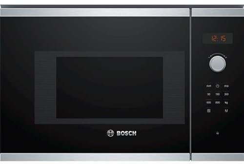 Bosch BFL523MS1F, Série 4, Micro-ondes, Encastrable, Inox