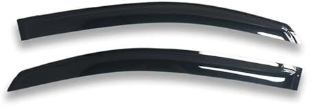 JUNOOS 2 Stück Fensterblenden Lüftungsmarkisen Regenschutz Windabweiser Für VW Für Caddy 2005-2017 2018 2019 2020 2021 Autozubehör