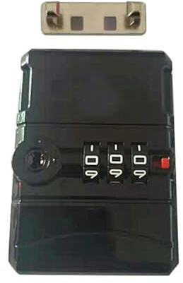 SLJYM Lucchetto Lucchetto Portatile TSA a 3 cifre Lucchetto a Combinazione Lucchetto a Scatto Lucchetto per Valigia Bagaglio Lucchetto codificato Sicurezza Armadio per Utensili