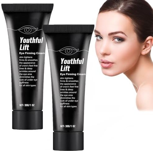 Make Up Eye Firmer, Instant Firming Eye Tightener Cream, Instant Reducers under ögonpåsar, Fast Firming Ey/e Bag Cream (2 stycken)