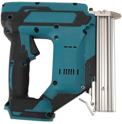 Grapadora neumática, grapadora eléctrica para tapi Pistola de clavos alimentada por batería de litio, clavadora inalámbrica, ajuste de profundidad, unidad de impacto, grapadora automática for BL1850 1