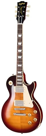 Epiphone 1959 Les Paul Standard Reissue Washed Bourbon Burst - Single Cut E-Gitarre