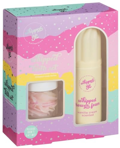 New Self Care Pampering Moments With This Whipped Up Duo Bath Set - Vanilla