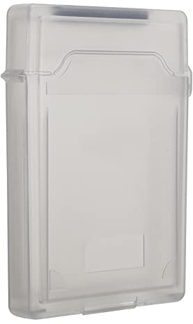 Generic Caja DE PROTECCIÓN DE Disco Duro, Caja DE Unidad PORTÁTIL SSD HDD DE 2,5 Pulgadas (Gray)