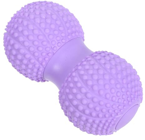 GLEAVI Peanut Massage Ball Double Lacrosse Foot Massager Spa Muscle Fascia Release Tool for Deep Tissue Back Neck and Foot Therapy Relaxation