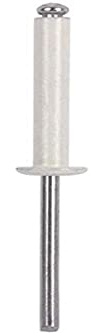 COFAN REMACHE ALUMINIO NORMAL BLANCO 4 X 16 MM - Unid: 500