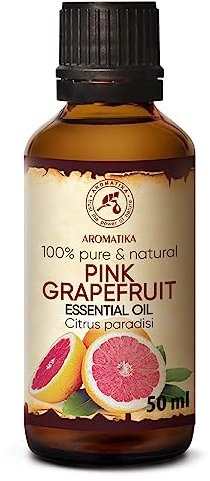 Grapefruit Öl 50ml - Citrus Paradisi - Südafrika - Reine & Natürliche Grapefruitöl - für Guten Schlaf - Wellness - Schönheit - Aromatherapie - Spa - Aroma Diffuser - Duftlampe - Raumbeduftung