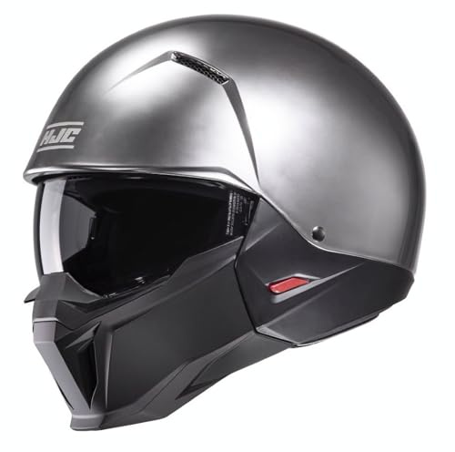 HJC i20 HYPER SILVER XL