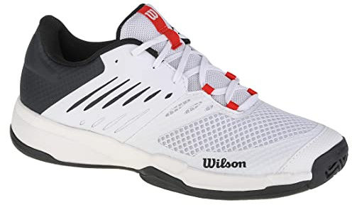 Wilson Kaos Devo 2 tennissko för män, pärlblå/vit/svart, 45 1/3 EU