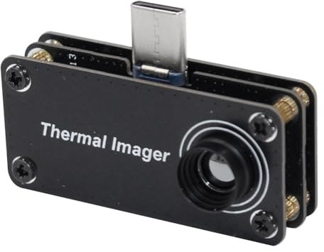 Qusedwey USB Mini Infrared Thermal Imager-20℃-1000℃ Tempreature Measuring Meter for OTG APP Control Multifunction Thermodetector