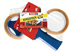 tesa Pack Strong è un nastro da imballaggio resistente ai raggi UV per scatole leggere e pacchi.