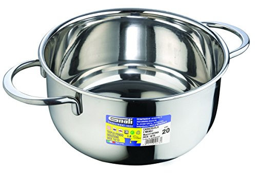 Gnali casseruola 2 manici mod.Etherna acciaio inox 18/10 (12 CM)