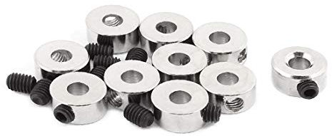 New Lon0167 10 pcs En vedette rc bouchons efficacité fiable de roue de train d'atterrissage 3.1mm diamètre intérieur 4x10mm w vis(id:a09 67 1c 0ef)