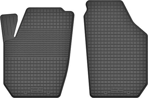 Fußmatten Vorne 2er Set für VW Polo 5 2009-2017 6R 6C Gummi Gumimatten