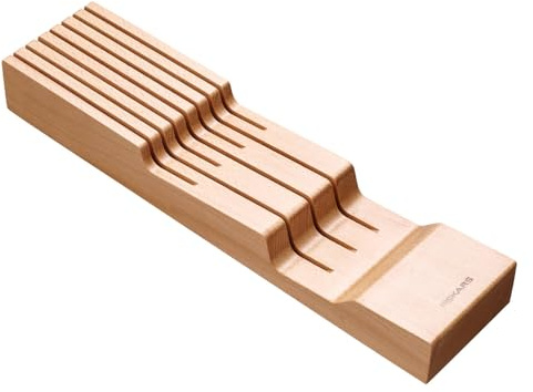 Fiskars FSC knivblock med trälåda