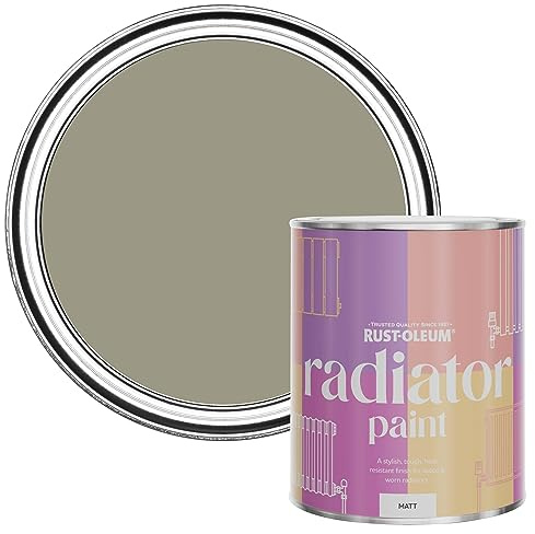 Rust-Oleum, grün Heizkörperfarbe, hitzebeständig, geruchsarm in Matt Finish - Verwurzelt 750ML