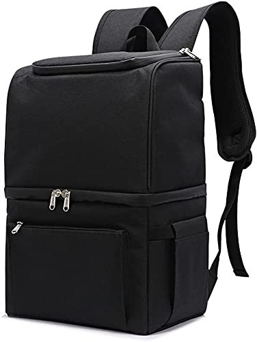 ZEBEYE Picknicktasche, Reisetasche, große doppellagige wärmeisolierte Tasche for Lebensmittel, Kühltasche, Bier, Wein, Picknicktasche, Weinkühltasche for den Strand