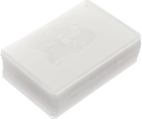 20St kratzfeste Kartenabdeckungen trading card sleeves trading cards hüllen Ausweishüllen aus Kunststoff Kreditkartenhüllen Kartenhalter im einfachen Stil Foto