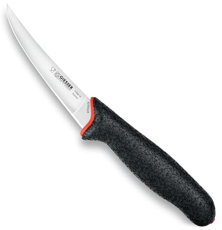 Giesser since 1776, Made in Germay, Boning knife 6 Inch Flexible, Ultra Slip Resistant Handle material, Dishwashersafe, rustfree, Butcher Knife for Filleting (1)