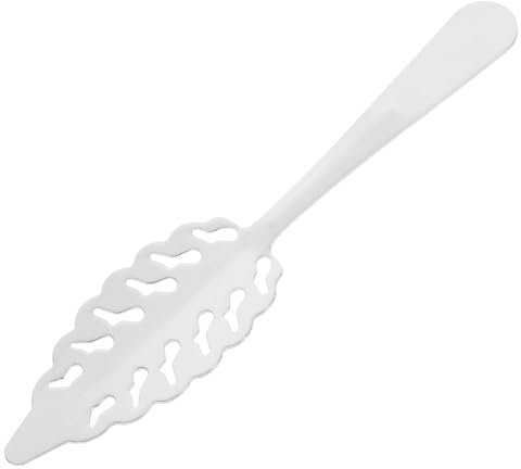 GARVALON Cuchara De Absenta De Acero Inoxidable Diseño Calado Para Filtrar Azúcar y Impurezas Accesorio Elegante Para Fiestas y Uso Doméstico