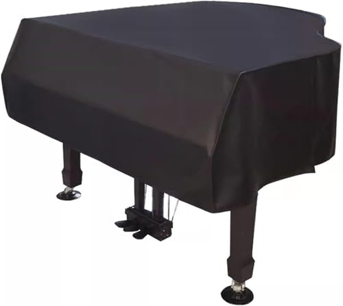 Baby Flügel Abdeckung Klavier Notenständer Abdeckung-Schutz Für Notentafel Leder Flügel Staubdichte Schutzhülle, B, 160cm/63in